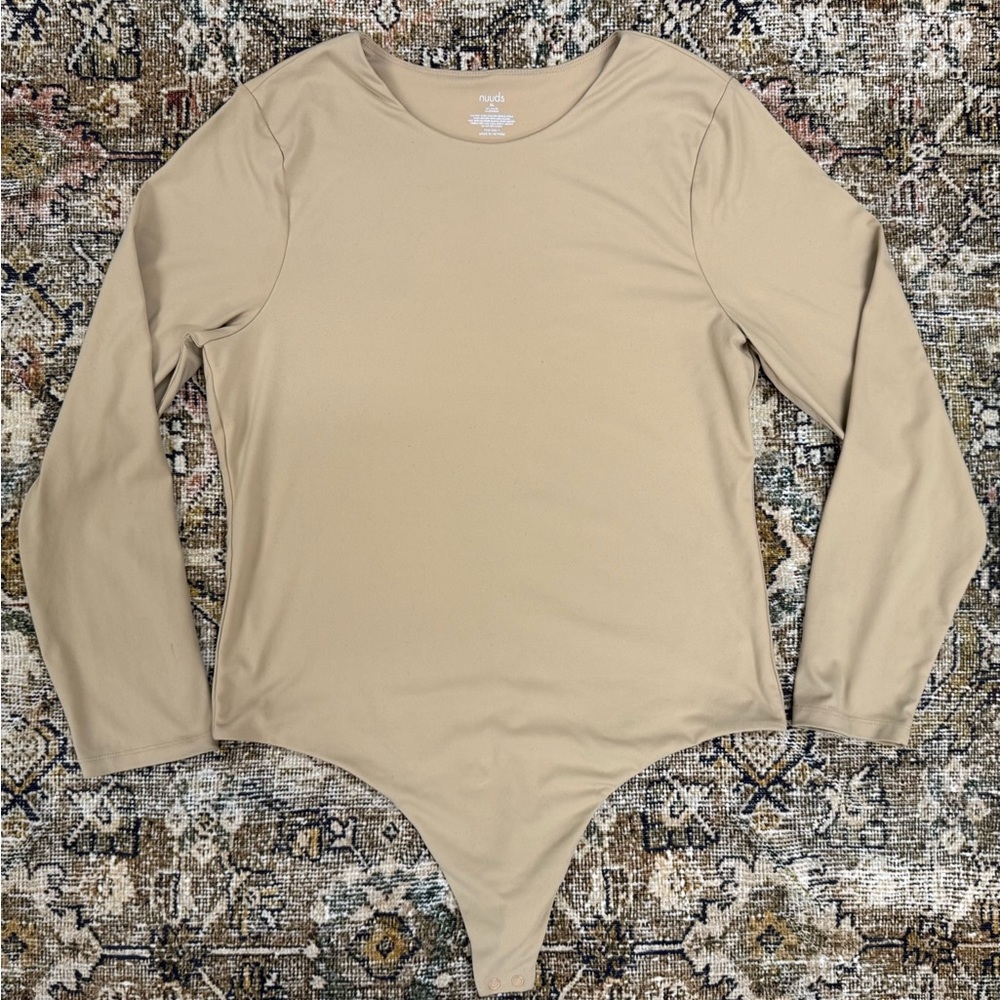 Nuuds Beige Bodysuit